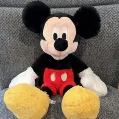 ディズニーリゾート　フラッフィープラッシーぬいぐるみ　ミッキー マウス　ミッキー