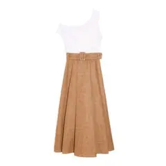 アシンメトリーコンビニットワンピース　エイミーイストワール