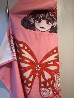 FRUITS ZIPPER GIGO限定 フード付きタオル 月足天音