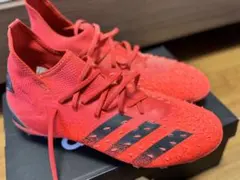 adidas Predator サッカーシューズ レッド 26.5cm