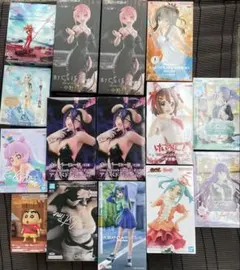 最新プライズフィギュアまとめ売り 13種類15体セット