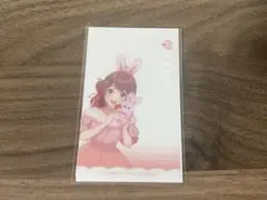 学園アイドルマスター GiGOコラボ 特典クリアカード 花海佑芽