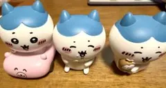 ちいかわソフビフィギュア ・ハチワレ 3種セット