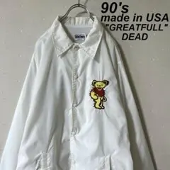 USA製 古着 90's グレイトフルデッド デッドベア コーチジャケットのサムネイル