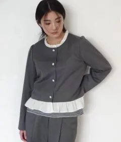 2026年最新】FEKETE ノーカラージャケットの人気アイテム - メルカリ