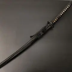 脇差拵え 鐔 縁頭 鮫皮 黒漆鞘 29 - メルカリ