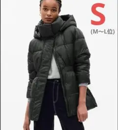 新品 タグ付 ♡ GAP プリマロフトビッグ パフシンチジャケット ブラック