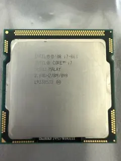Intel Core i7-860 CPU ジャンク