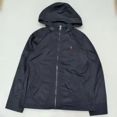 150★ラルフローレン★ポニー刺繍！ナイロンジャンパー★ネイビー