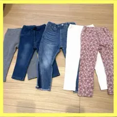 ユニクロ　西松屋　パンツ ズボン5点セット 90、100サイズ