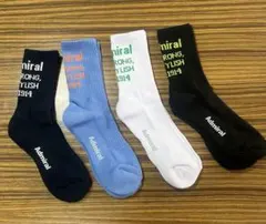 新品　Admiral アドミラル　ソックス　4足セット