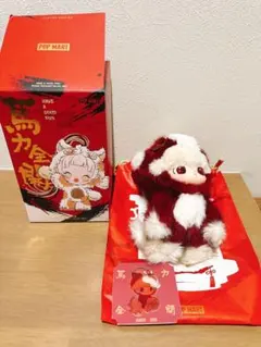 ポップマート 馬力全開 Dimoo ディムー　ぬいぐるみペンダント