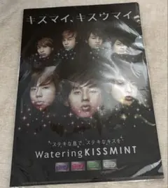 【新品未使用】キスマイ Kis-My-ft2 キスミント クリアファイル