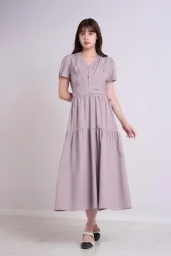 herlipto Cascading Gathered Dress - メルカリ