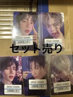 txt saarkissed ユニバ ラキドロ 1回2回 5枚セット コンプ