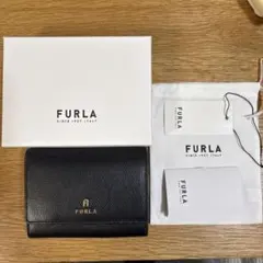 FURLA 二つ折り財布 ブラックのサムネイル