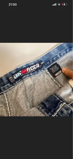 mecca denim w38 良デザイン 状態良 90s メッカ HIPHOPのサムネイル