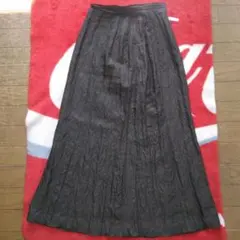 定価5万〜♥️センソユニコ t.b シャーリングロングスカート シワ加工 S～M