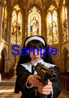 アートポスター A４サイズ　美女イラスト　ポスターLM１