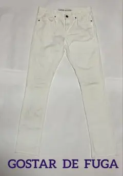 ゴスタールジフーガ　デニム　白