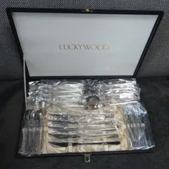 LUCKYWOOD 純銀製 スプーン カトラリーセット - メルカリ