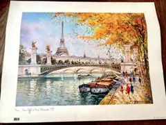 水彩画 パリ フランス 18世紀ローズ マリーアントワネット - メルカリ
