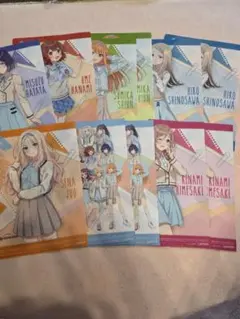 学園アイドルマスター クリアファイル ローソン コンプリート