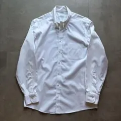 BROOKS BROTHERS ポロカラーシャツ白　15-32ノンアイロン