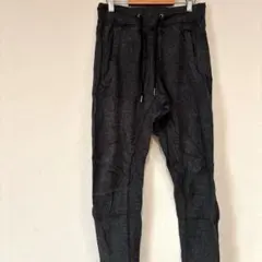 H&M ジョガーパンツ　スエットパンツ　シンプルダークグレー 【M】