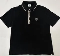 LACOSTE ラコステ ポロシャツ 半袖 刺繍 ブラックのサムネイル