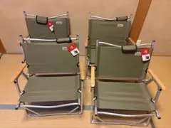 Coleman アウトドアチェア 2脚セット オリーブ - メルカリ
