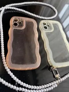 iPhone12 miniスマホケース　ストラップ付き