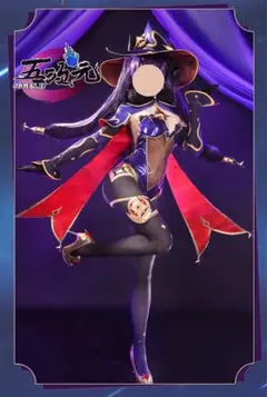 試着のみ 廃盤 icos製 原神 モナ コスプレ衣装 フルセットのサムネイル