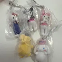 サンリオキャラクターズミニチュアチャーム～ライブキャラクター～　コンプリート