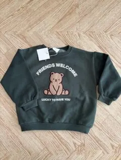 【新品未使用品】ZARA KIDS トレーナー クマ104cm 4y