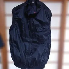 空調服 ベスト ノースリーブ ブラック Lサイズ黒(服のみ)のサムネイル