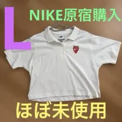 NIKE ポロシャツ ホワイト Lサイズ　試着程度の美品