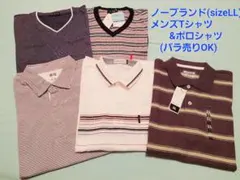 夏物お値下げ【新品 sizeLL 】メンズTシャツ&ポロシャツ(バラ売りOK)