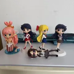 Qposketフィギュア 4体　ワンピース　セーラームーン　オマケ付き