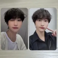 ateez outlaw everline ラキドロ トレカ ソンファ 2種