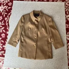 HARTFORD の光沢のあるベージュのテーラードジャケット(新品)