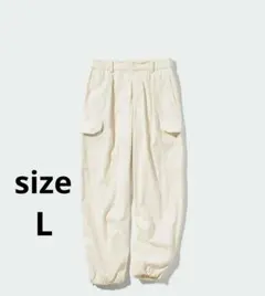 新品 未使用 UNIQLO イージーカーゴパンツ Lサイズ
