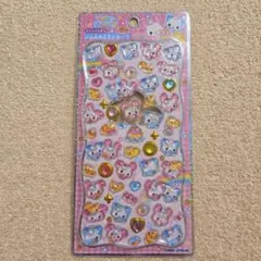 ハッピーマーチ ストーンつき ジュエルプチドロップ シール ステッカー