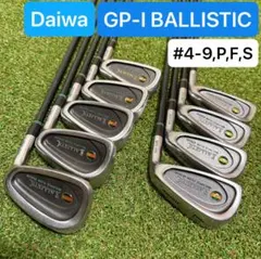221 Daiwa GP-I BALLISTIC #4-9,P,F,S アイアンのサムネイル