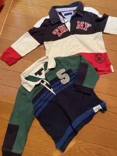 本日限定値下げ！　トミーヒルフィガー　ポロシャツ　長袖　80-90サイズ　セット