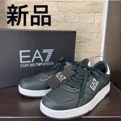 新品箱付き　EMPORIO ARMANI EA7 レザースニーカー　アルマーニ