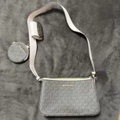 MICHAEL KORS ショルダーバッグ グレーピンク