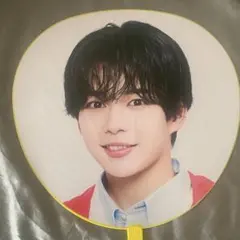 長尾謙杜　うちわ　なにわ男子　1st DOME 2026 VoyAGE