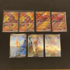 オドリドリEX SR ２枚rr２枚とロトムSR１枚rr２枚　計７枚セット