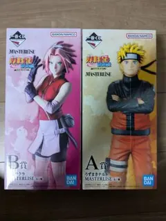 一番くじ NARUTO MASTERLISE A賞 B賞 フィギュアセット - メルカリ